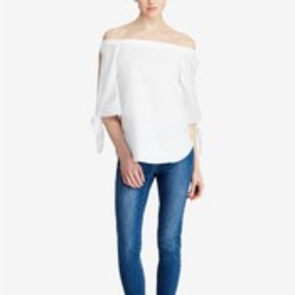 NWT Ralph Lauren Off-the-Shoulder Top size XS - Picture 2 of 5
